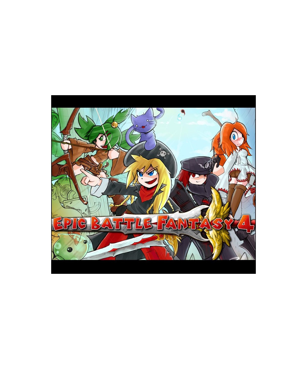 Epic Battle Fantasy 4 Steam Key GLOBAL
